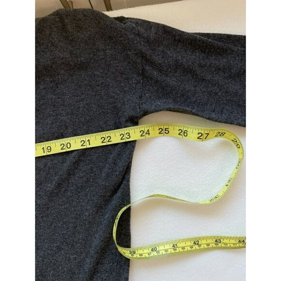 Old Navy Longline Cardigan Sweater Open Front Extra Long Gray Size Women's Large - Picture 10 of 12